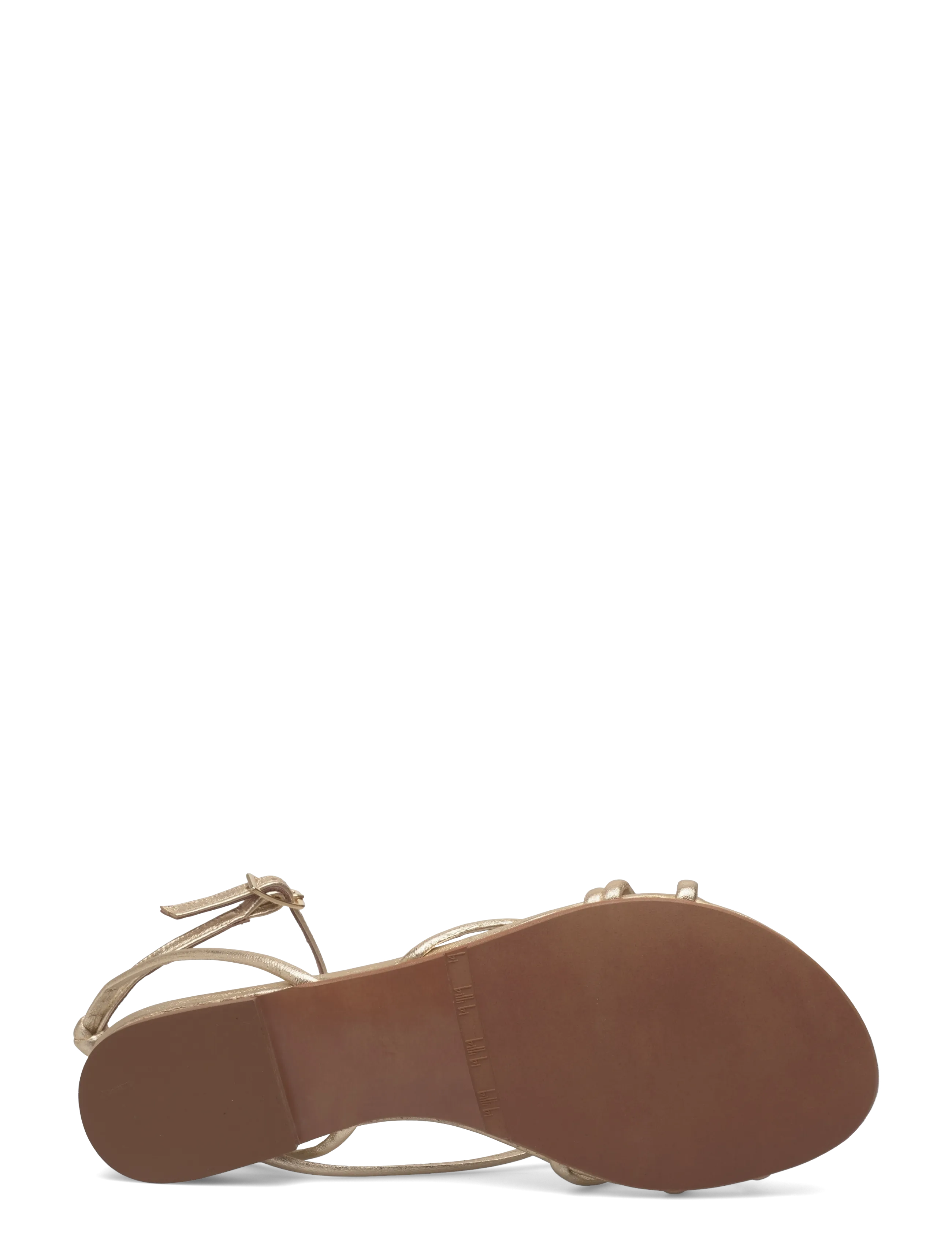 Billi Bi - Sandals - kontsata sandaalid - gold nappa - 4