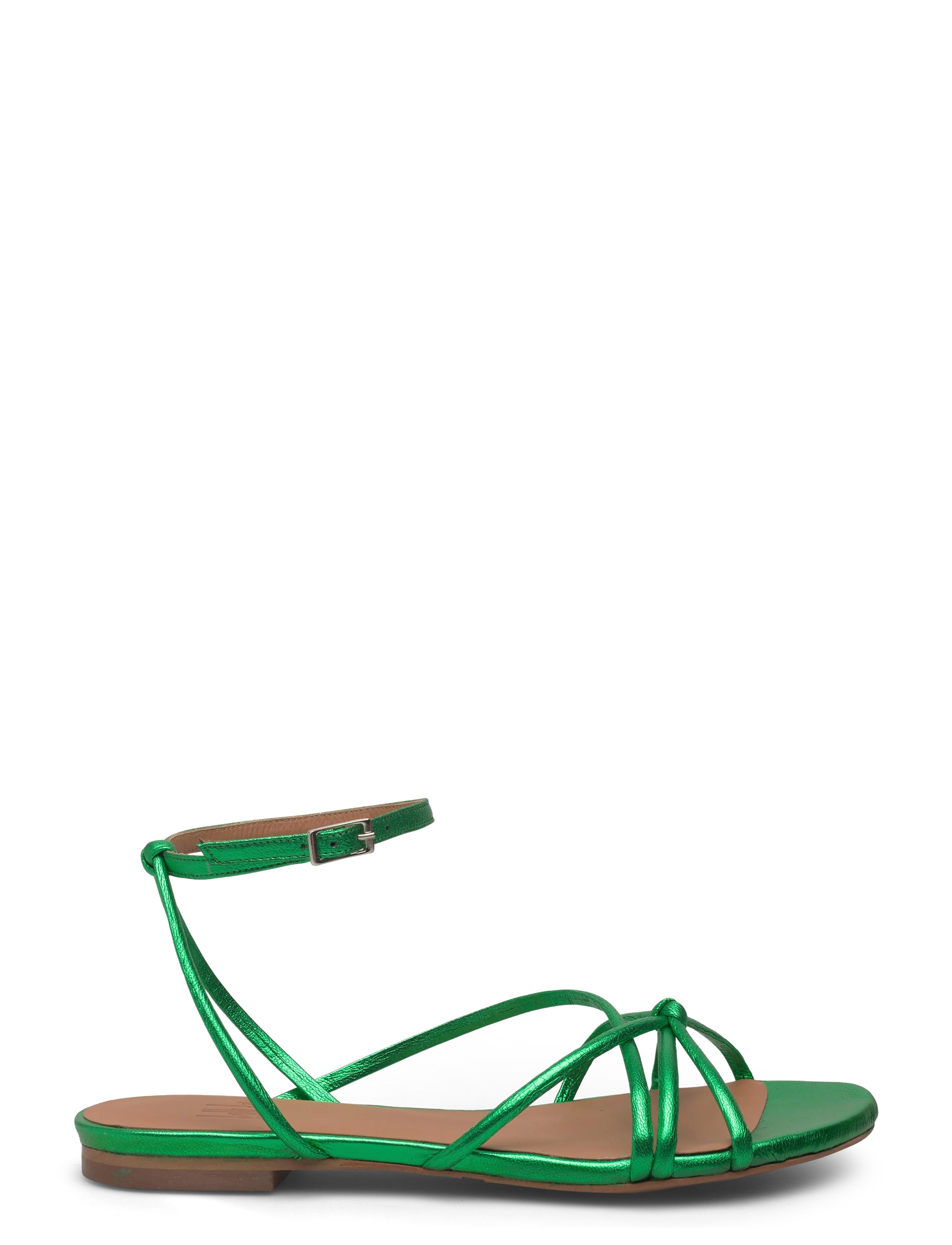 Billi Bi - Sandals - flache sandalen - green metallic - 1