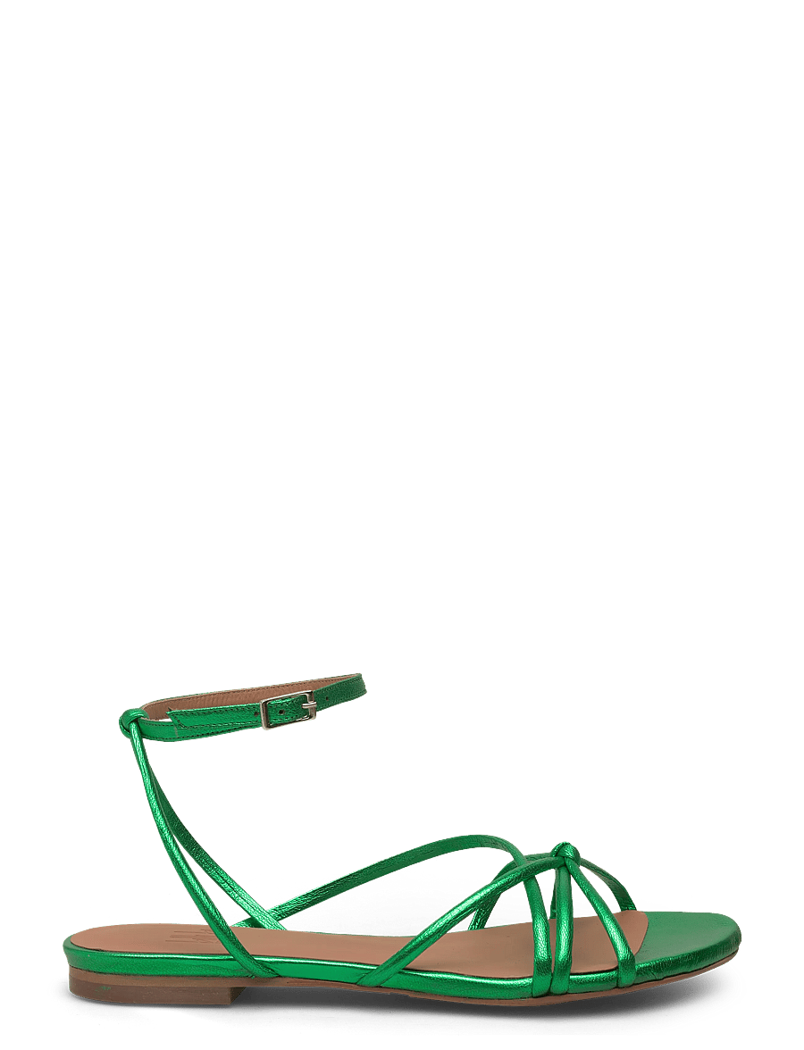 Billi Bi - Sandals - flache sandalen - green metallic - 1