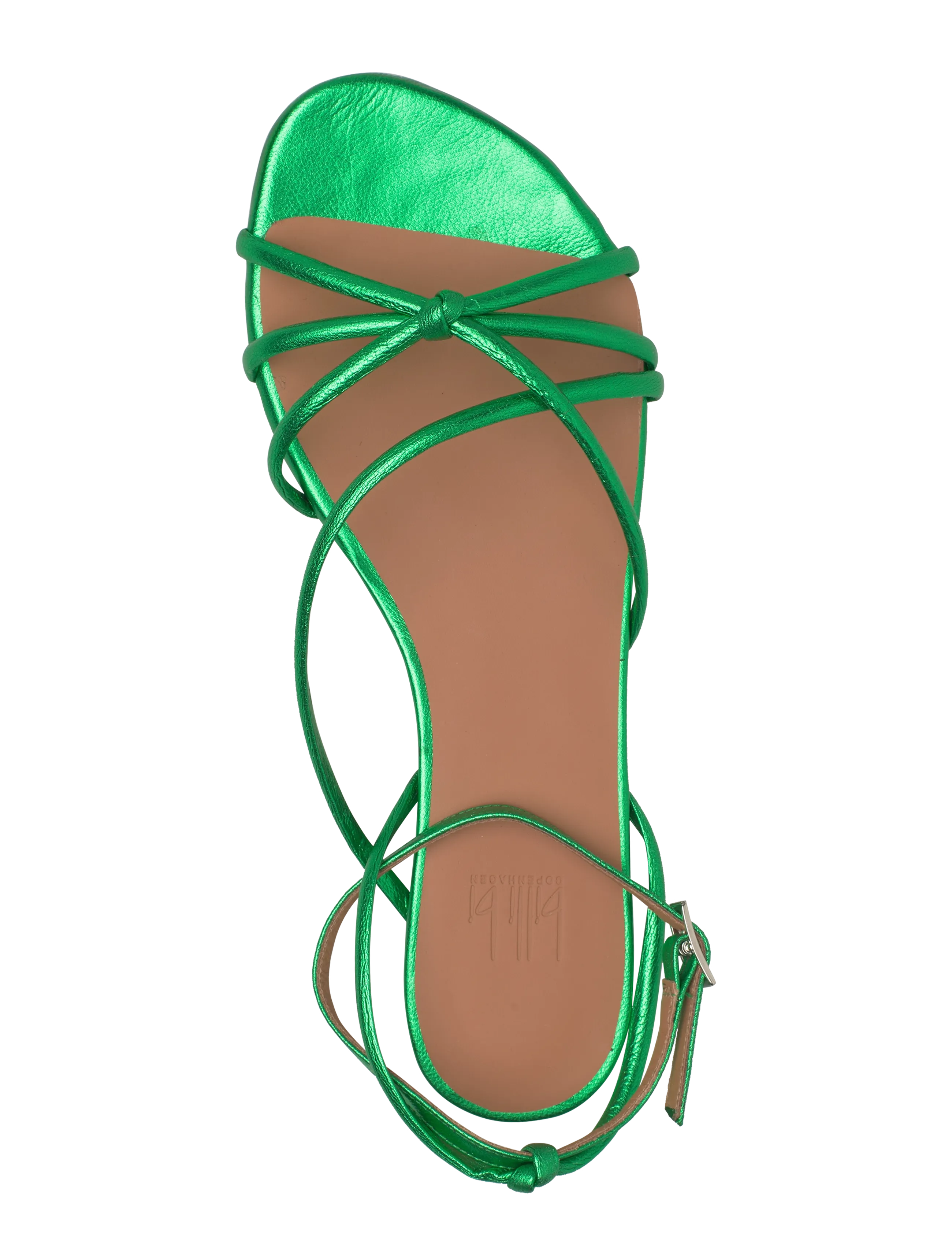 Billi Bi - Sandals - flache sandalen - green metallic - 3