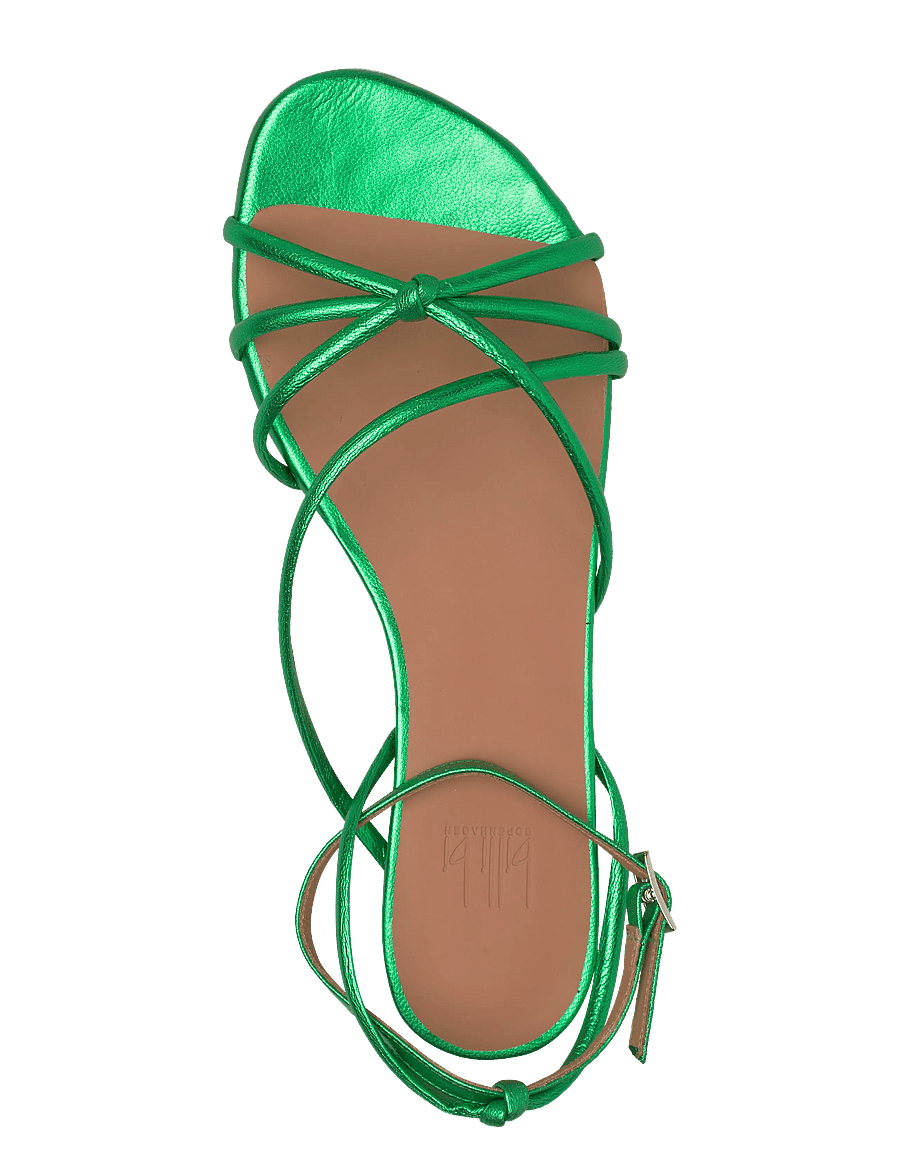 Billi Bi - Sandals - flache sandalen - green metallic - 3