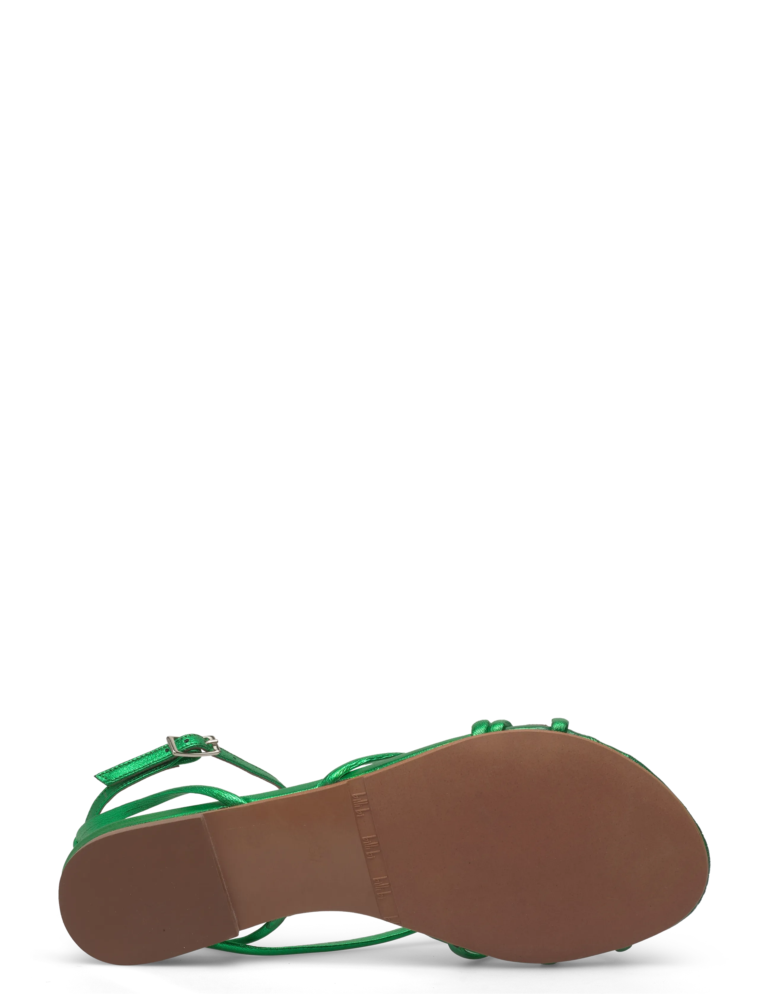 Billi Bi - Sandals - flache sandalen - green metallic - 4
