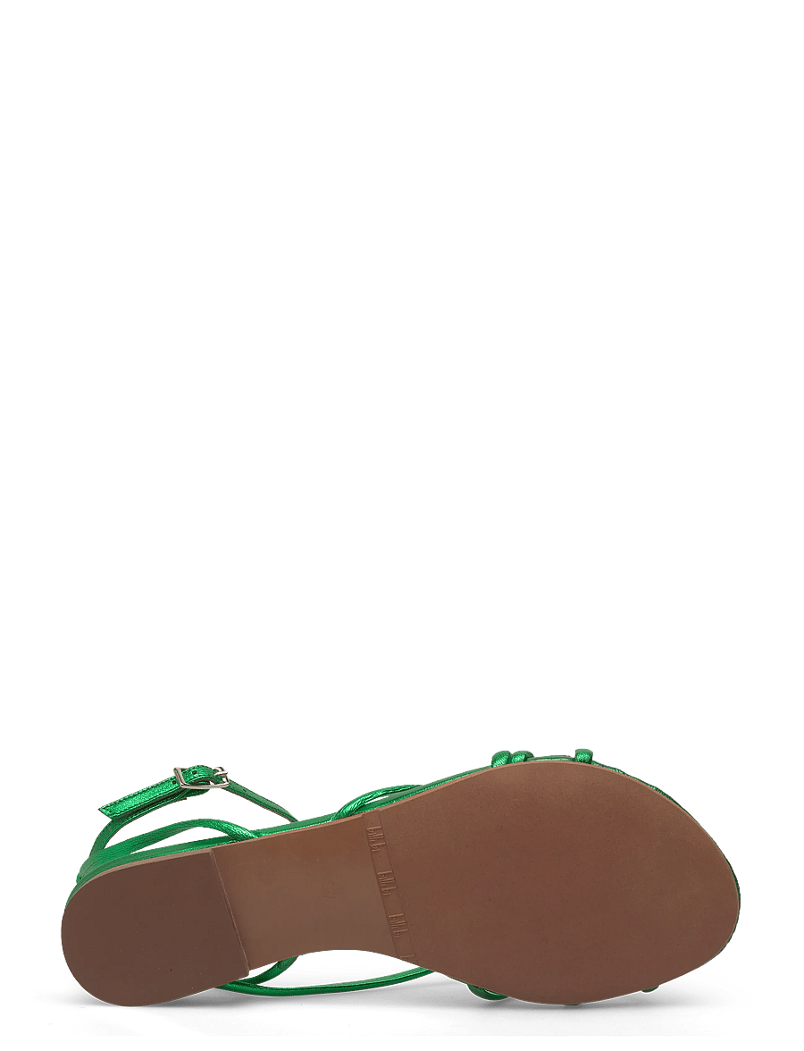 Billi Bi - Sandals - flache sandalen - green metallic - 4