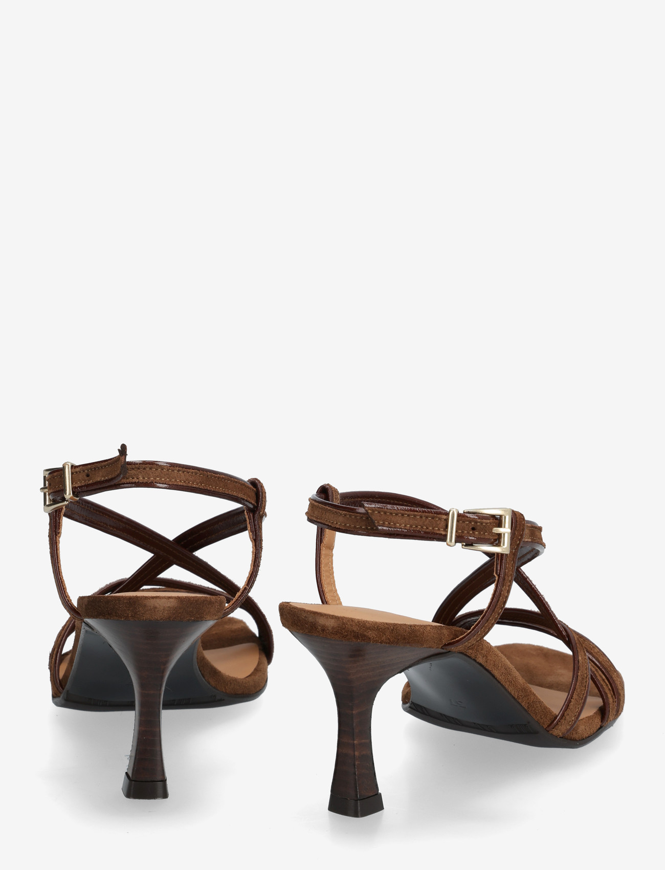 Billi Bi - Heeled sandals - sandaletter - cubano babysilk suede - 4