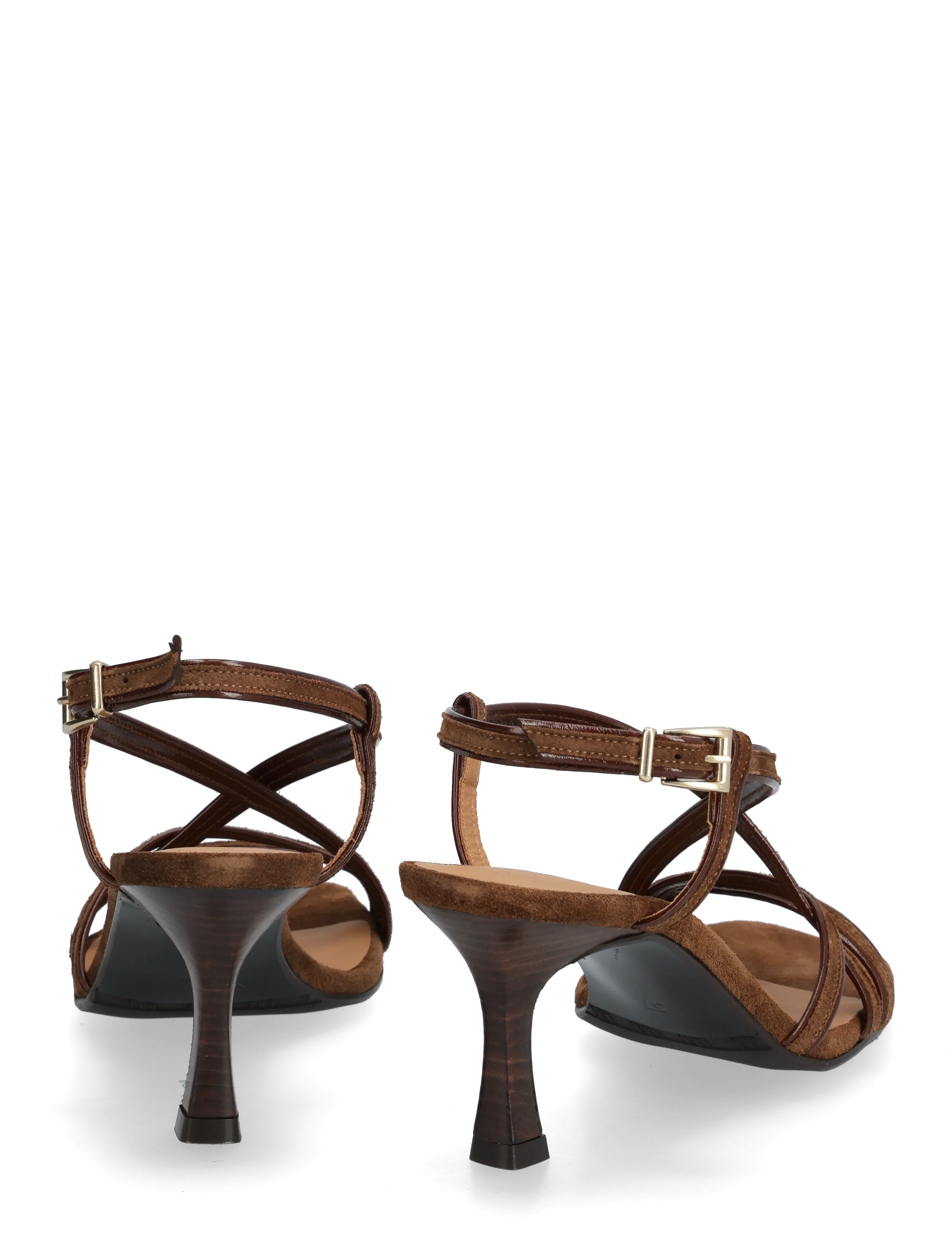 Billi Bi - Heeled sandals - sandaletten - cubano babysilk suede - 4