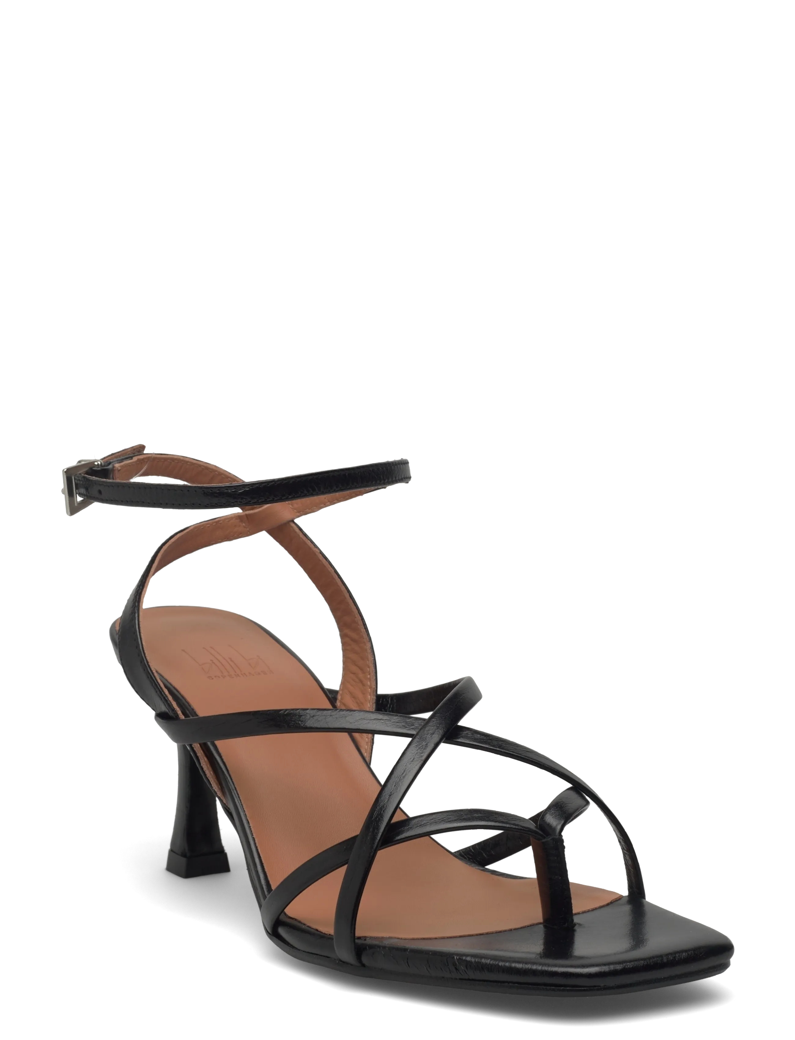Billi Bi Heeled Sandals, 42, Black, Hæle > Sandaler Med Hæl, Dame