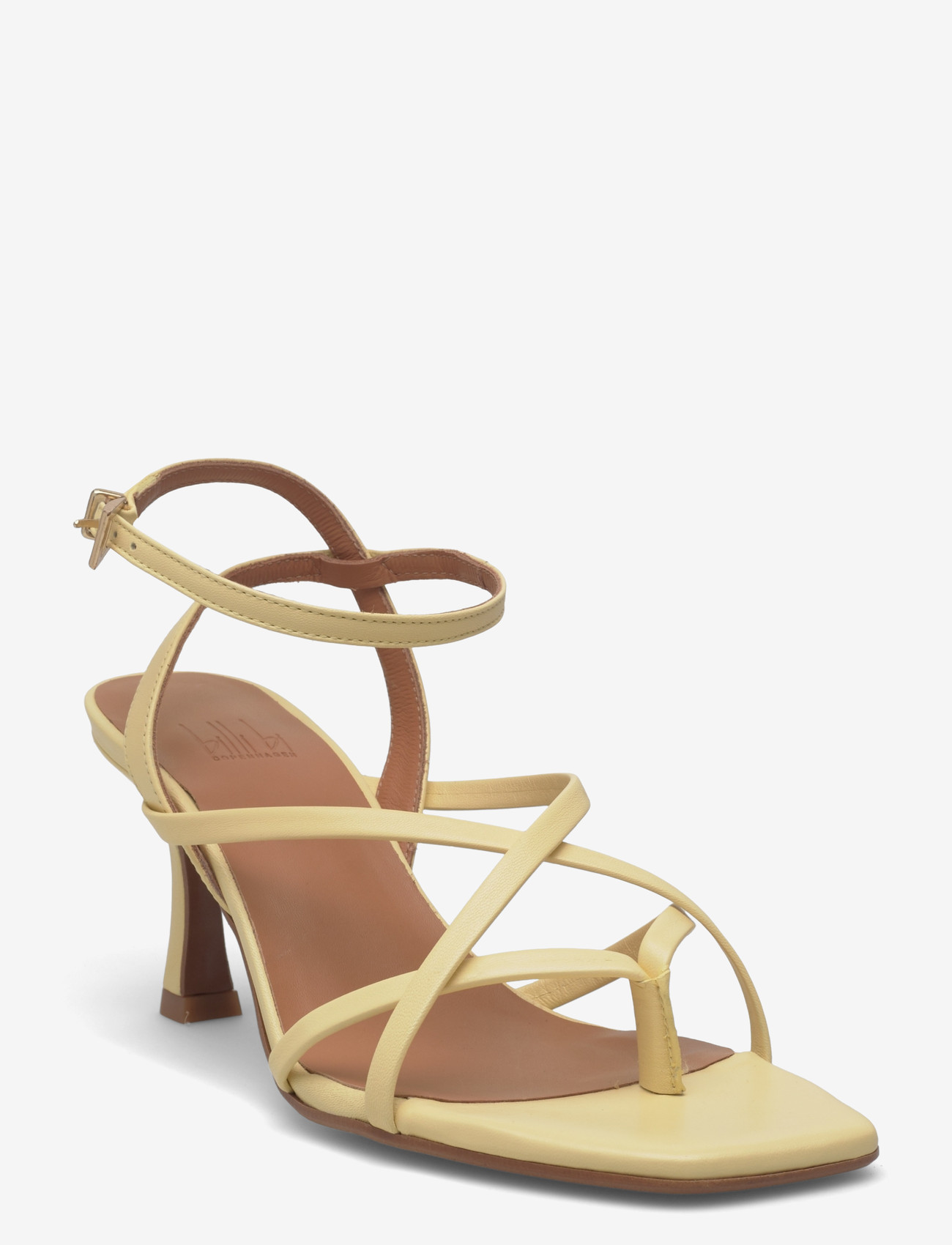 Billi Bi - Heeled sandals - lahtised kontsakingad - buttermilk nappa - 0