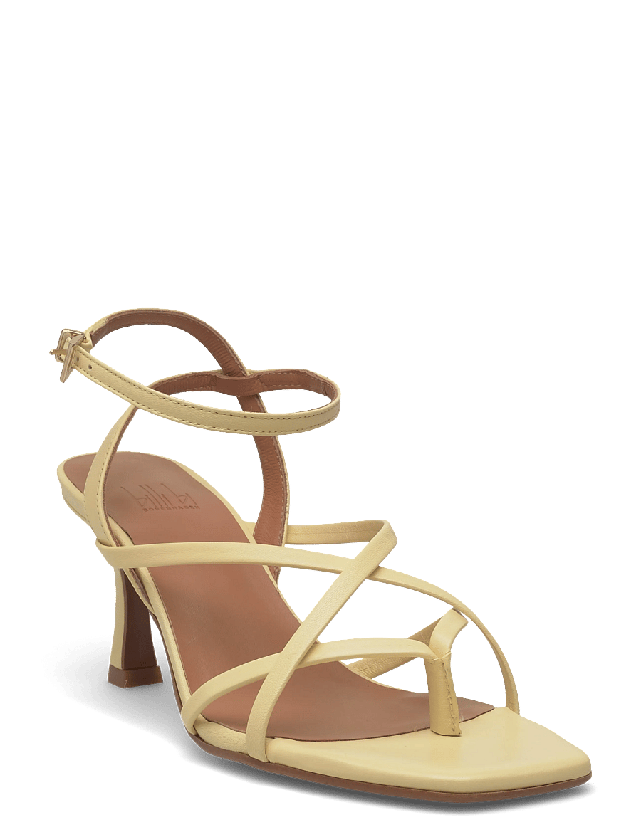 Billi Bi - Heeled sandals - sandaler med hæl - buttermilk nappa - 0