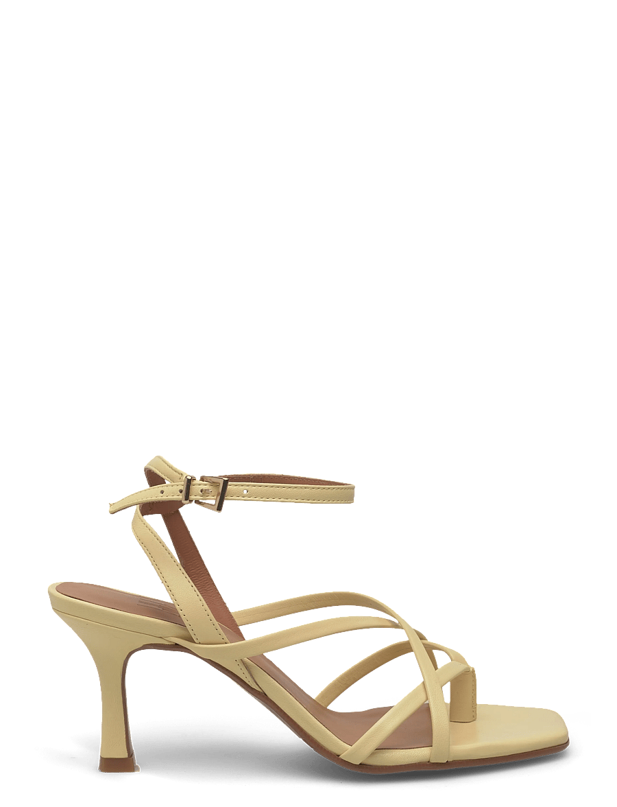 Billi Bi - Heeled sandals - sandaler med hæl - buttermilk nappa - 1