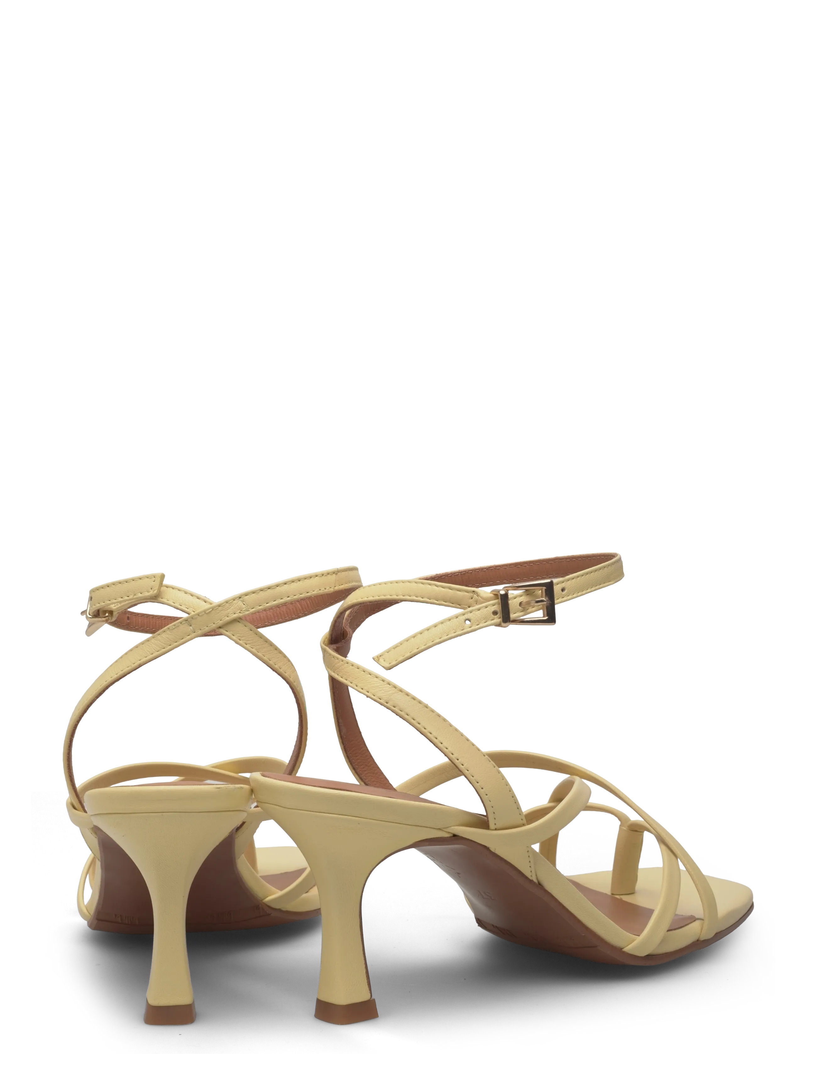 Billi Bi - Heeled sandals - sandaletten - buttermilk nappa - 4