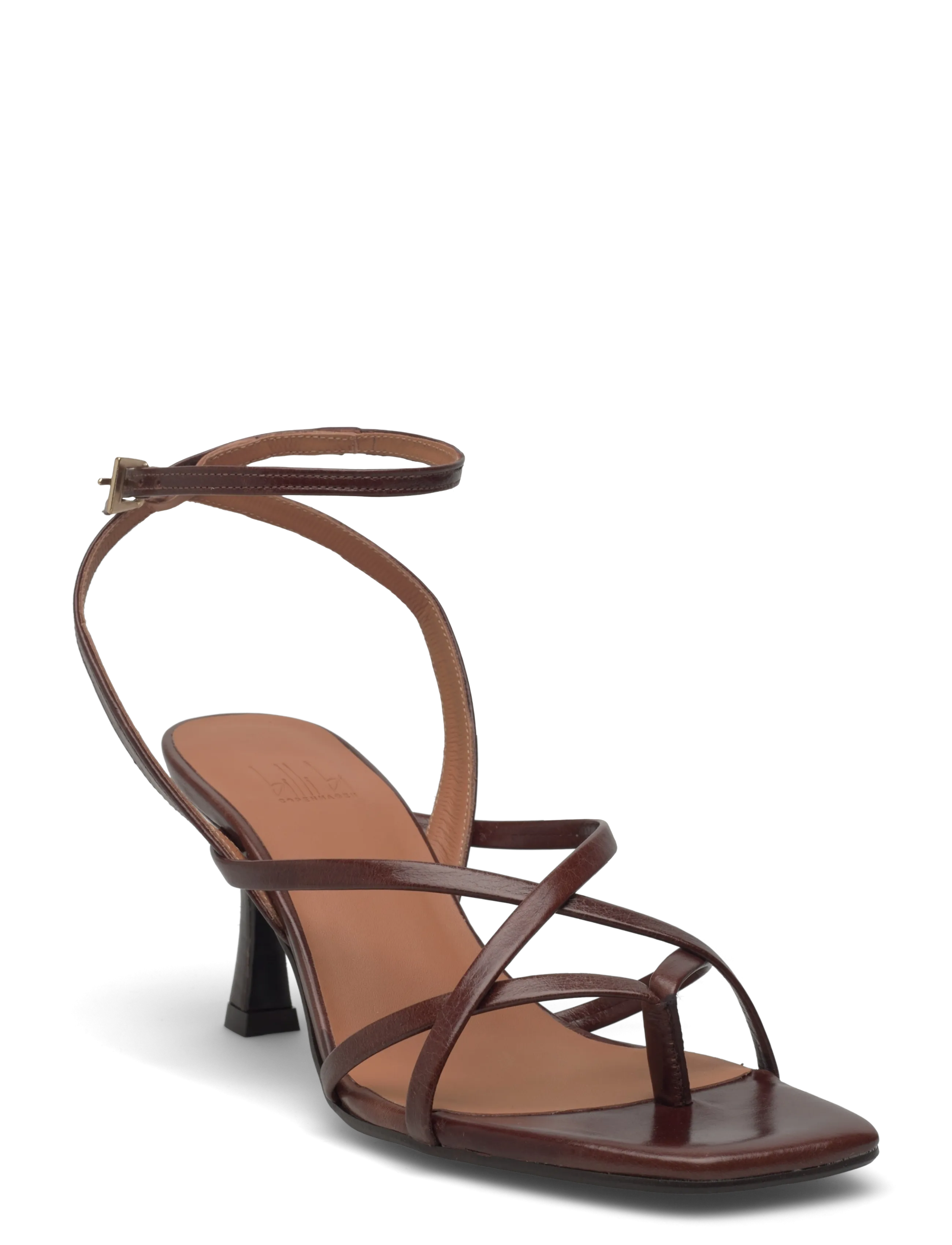 Billi Bi Heeled Sandals, 40, Burgundy, Hæle > Sandaler Med Hæl, Dame