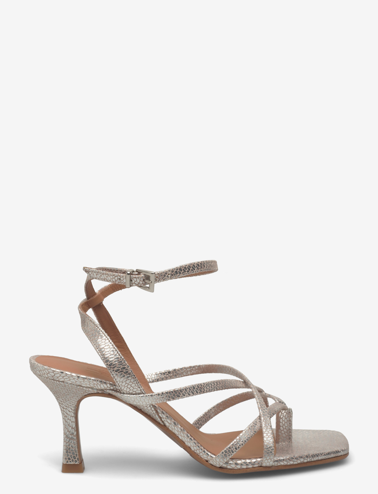 Billi Bi - Heeled sandals - lahtised kontsakingad - champagne metallic - 1