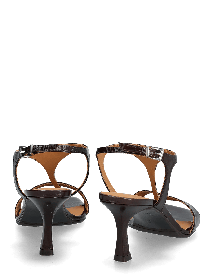 Billi Bi - Sandals - heeled sandals - mogano naplack - 4