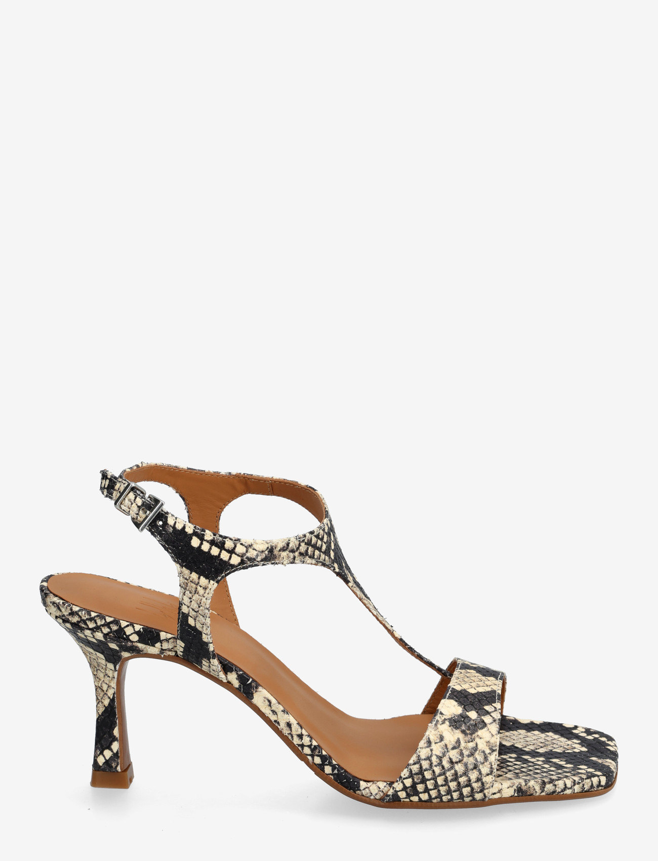Billi Bi - Sandals - sandaler med hæl - off white medina snake - 1