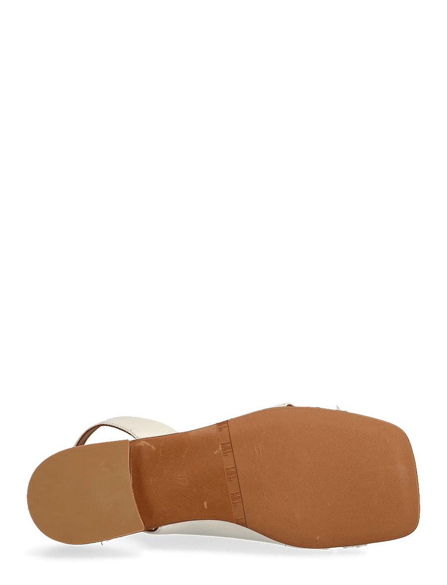 Billi Bi - Sandals - flache sandalen - off white nappa - 4
