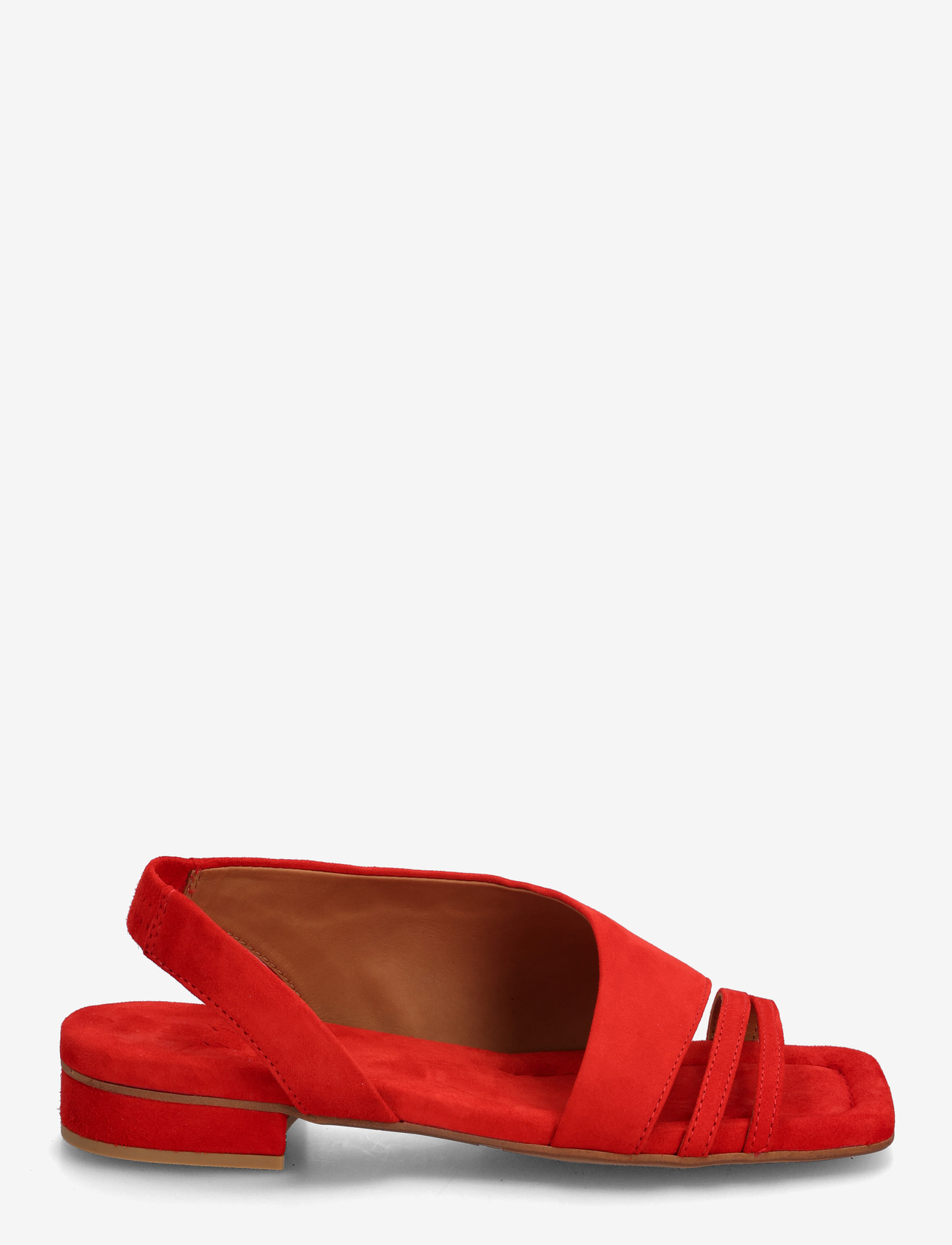 Billi Bi - Sandals - flade sandaler - red suede - 1