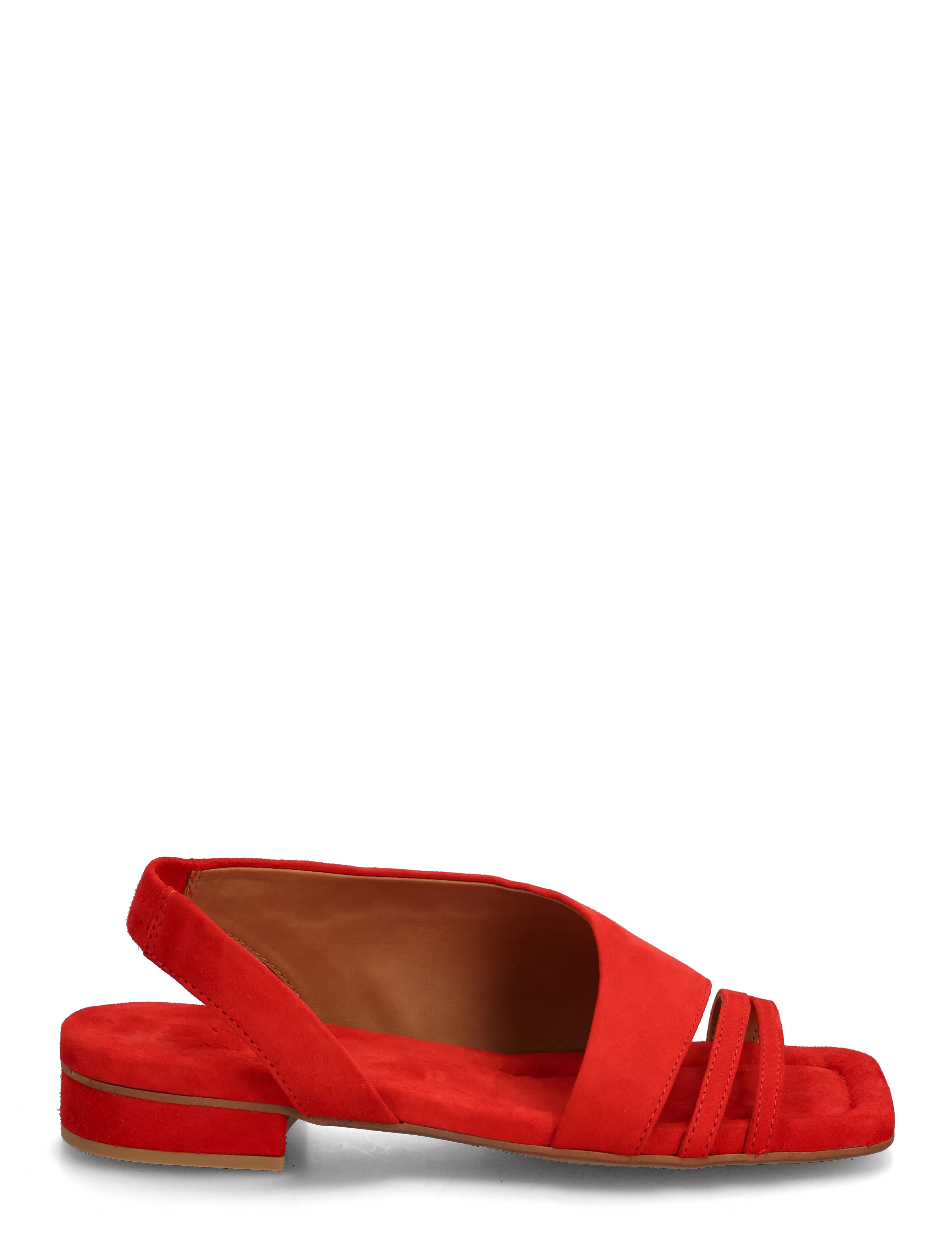 Billi Bi - Sandals - flat sandals - red suede - 1