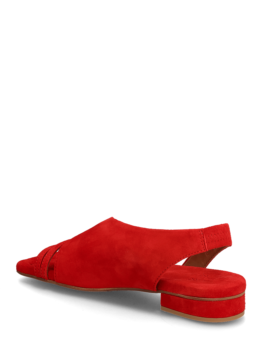 Billi Bi - Sandals - flache sandalen - red suede - 2