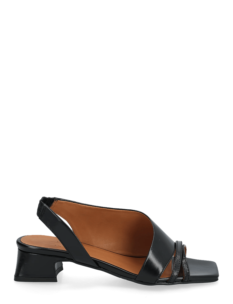 Billi Bi - Sandals - sandaler med hæl - black calf - 1