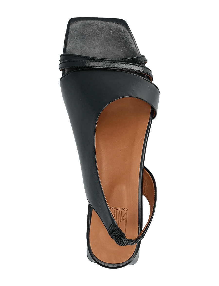 Billi Bi - Sandals - sandaler med hæl - black calf - 3