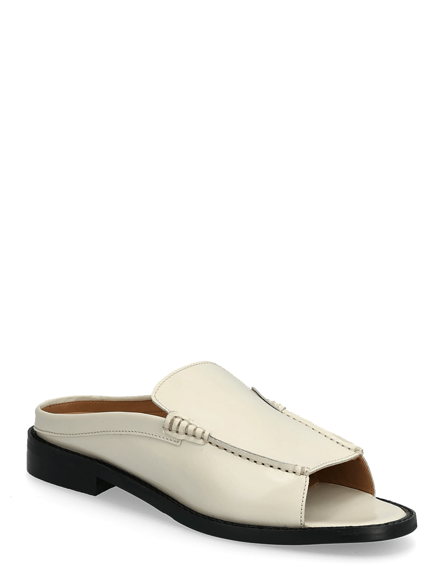 Billi Bi - Mule - flache pantoletten - off white polido - 0