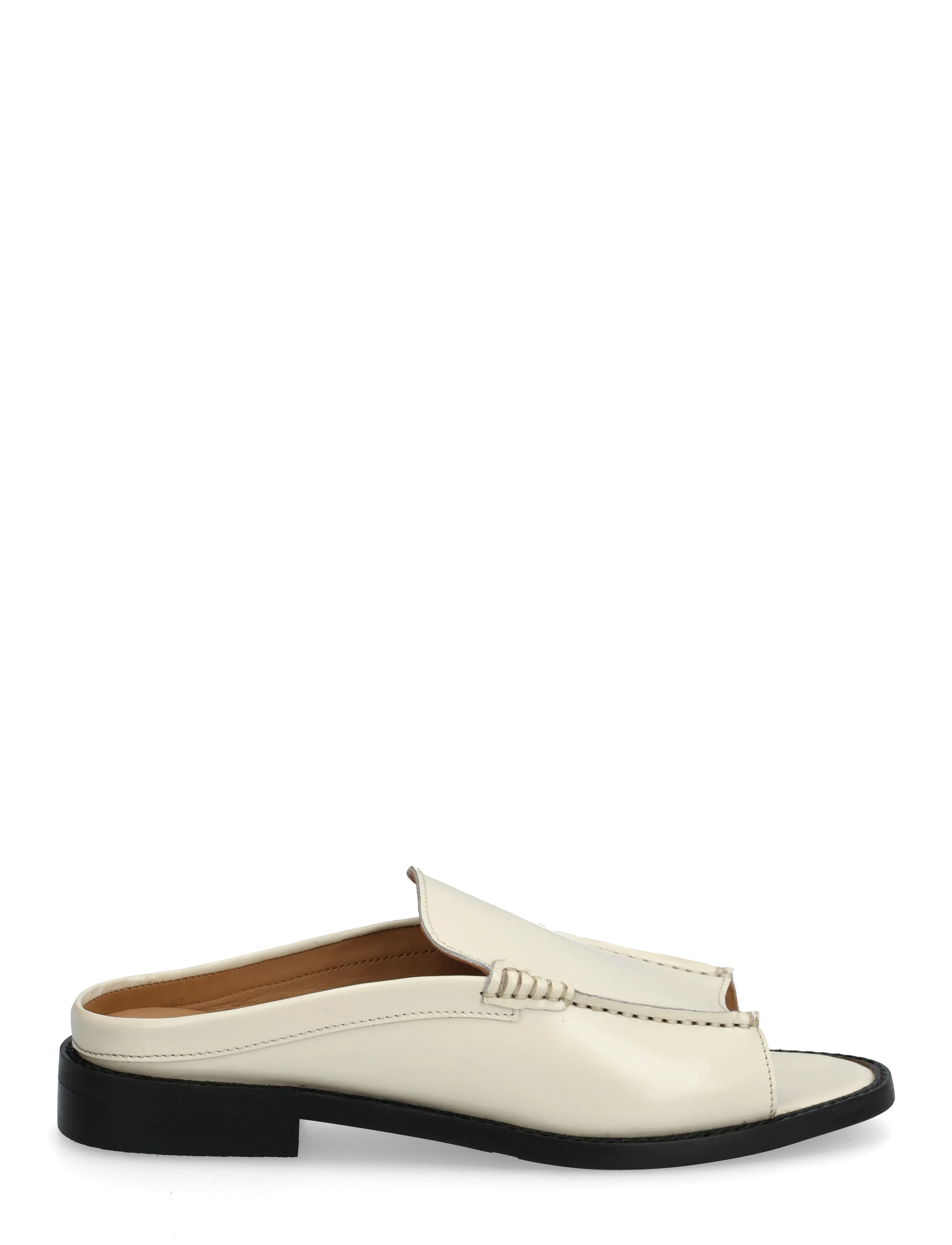 Billi Bi - Mule - platta mules - off white polido - 1