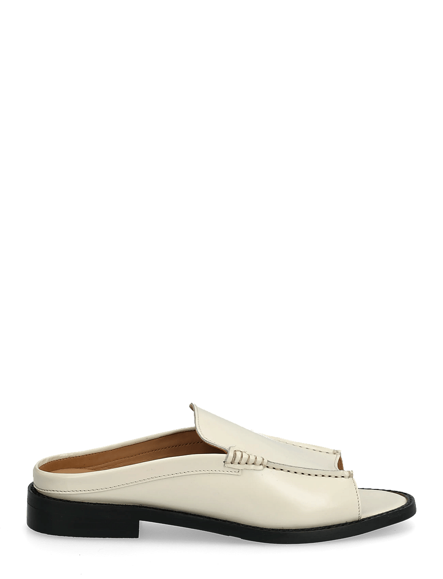 Billi Bi - Mule - flache pantoletten - off white polido - 1