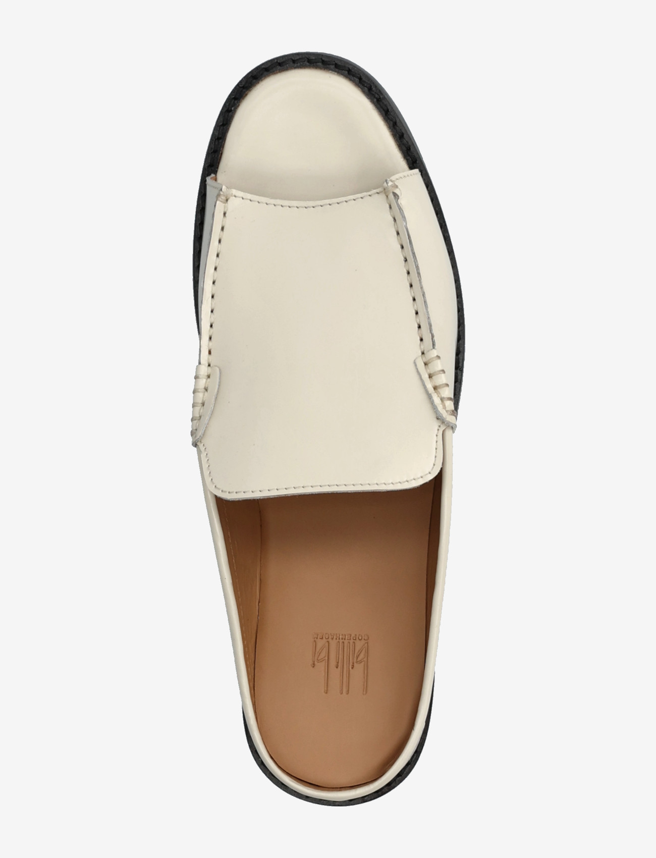 Billi Bi - Mule - flache pantoletten - off white polido - 3