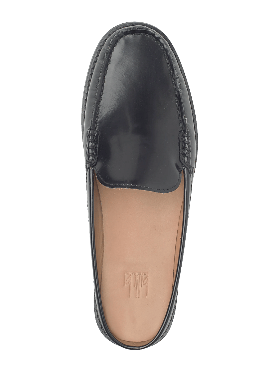 Billi Bi - Mule - flat mules - black polido - 3