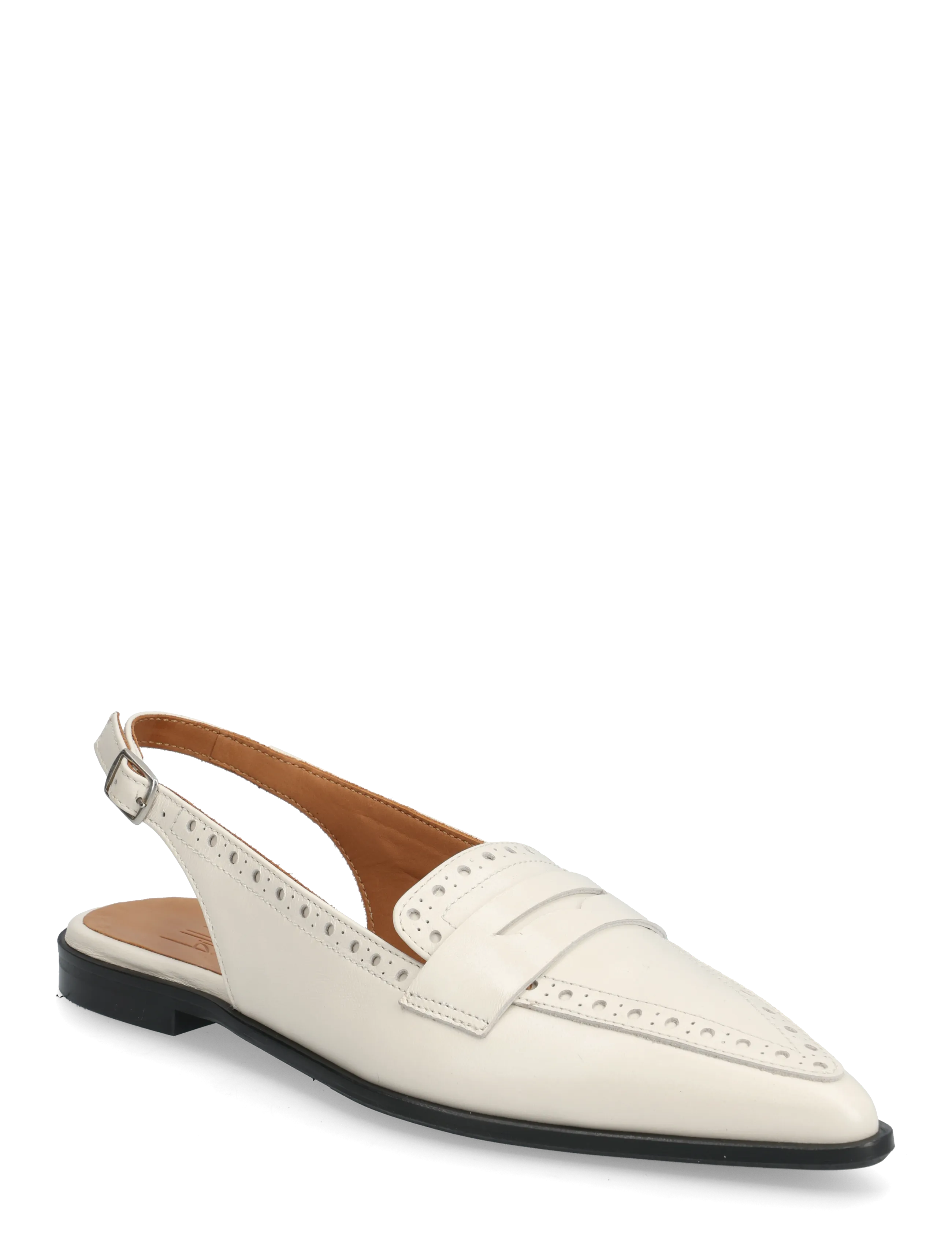 Billi Bi Sling back - Loafers - OFF WHITE NAPPA / cream