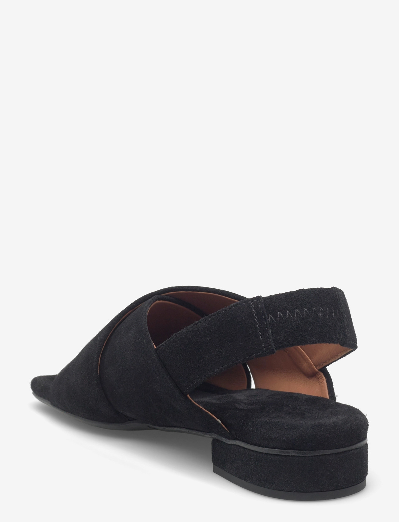 Billi Bi - Sandals - flache sandalen - black babysilk suede - 2