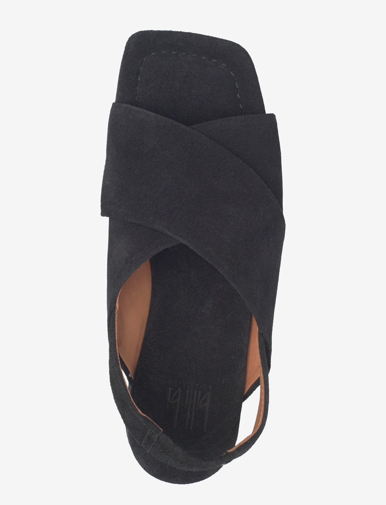 Billi Bi - Sandals - flache sandalen - black babysilk suede - 3