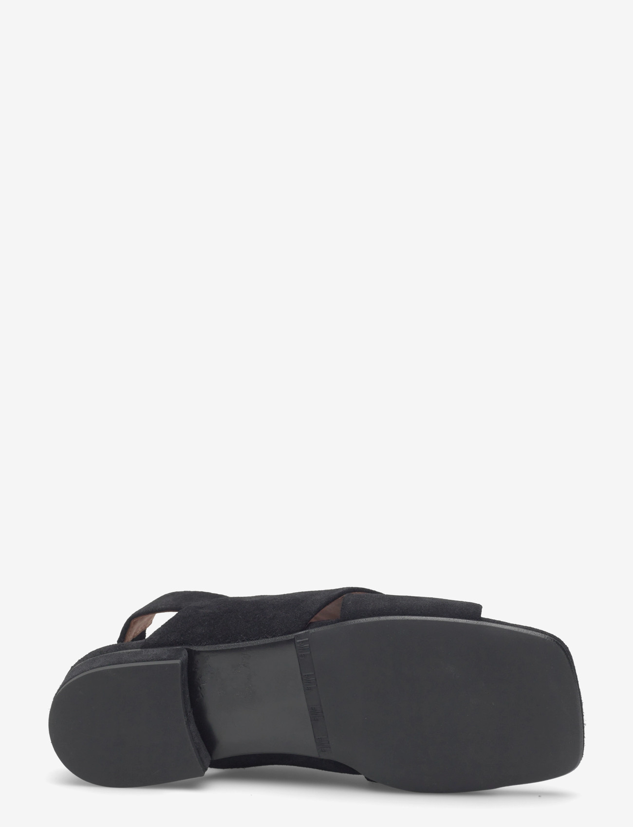Billi Bi - Sandals - flache sandalen - black babysilk suede - 4