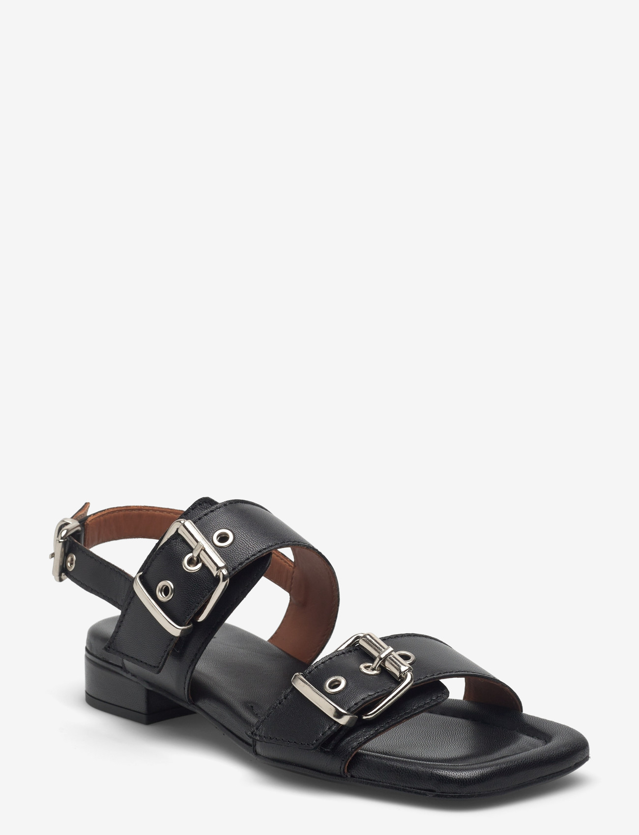 Billi Bi - Sandals - platta slingbacks - black nappa - 0