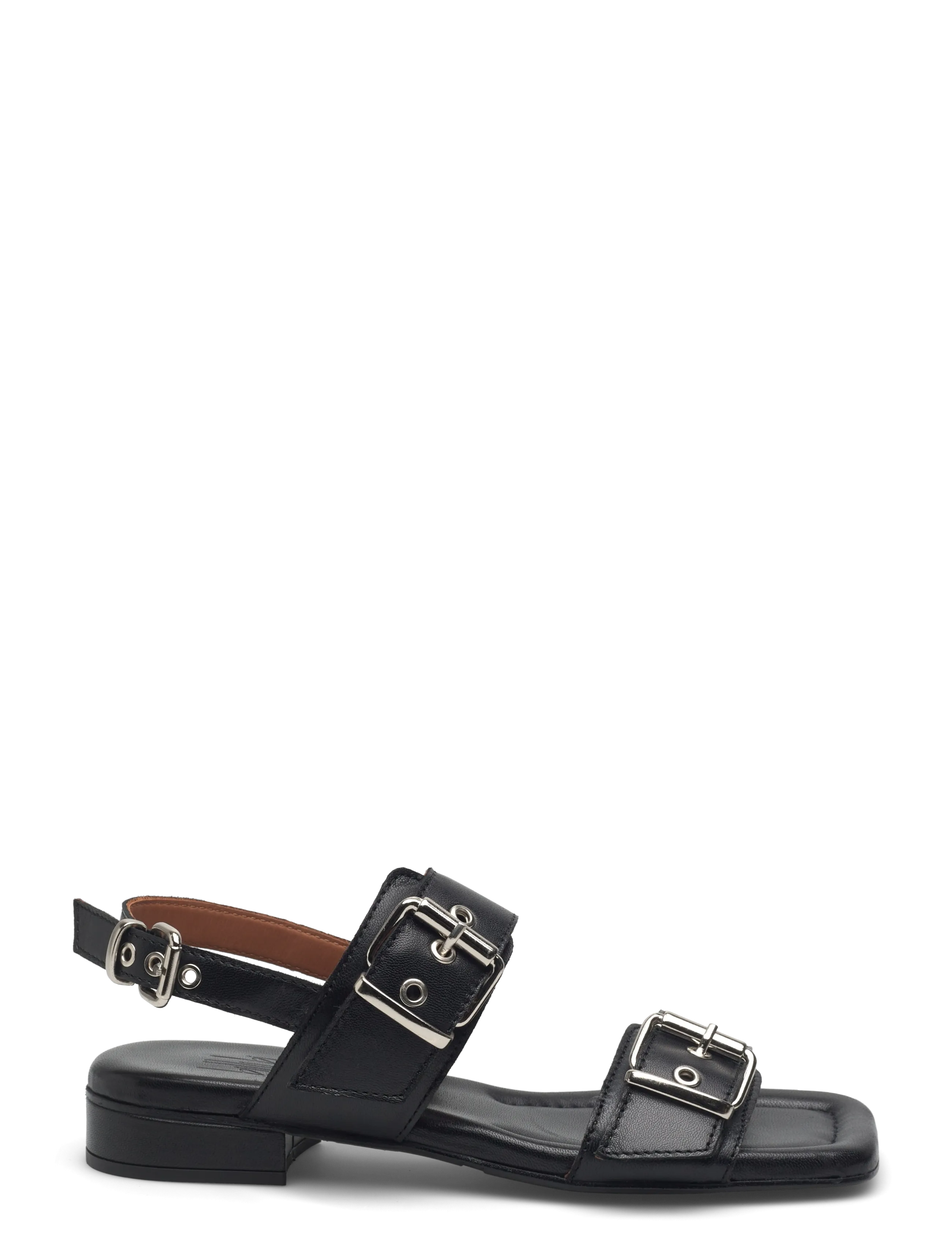 Billi Bi - Sandals - platta sandaler - black nappa - 1
