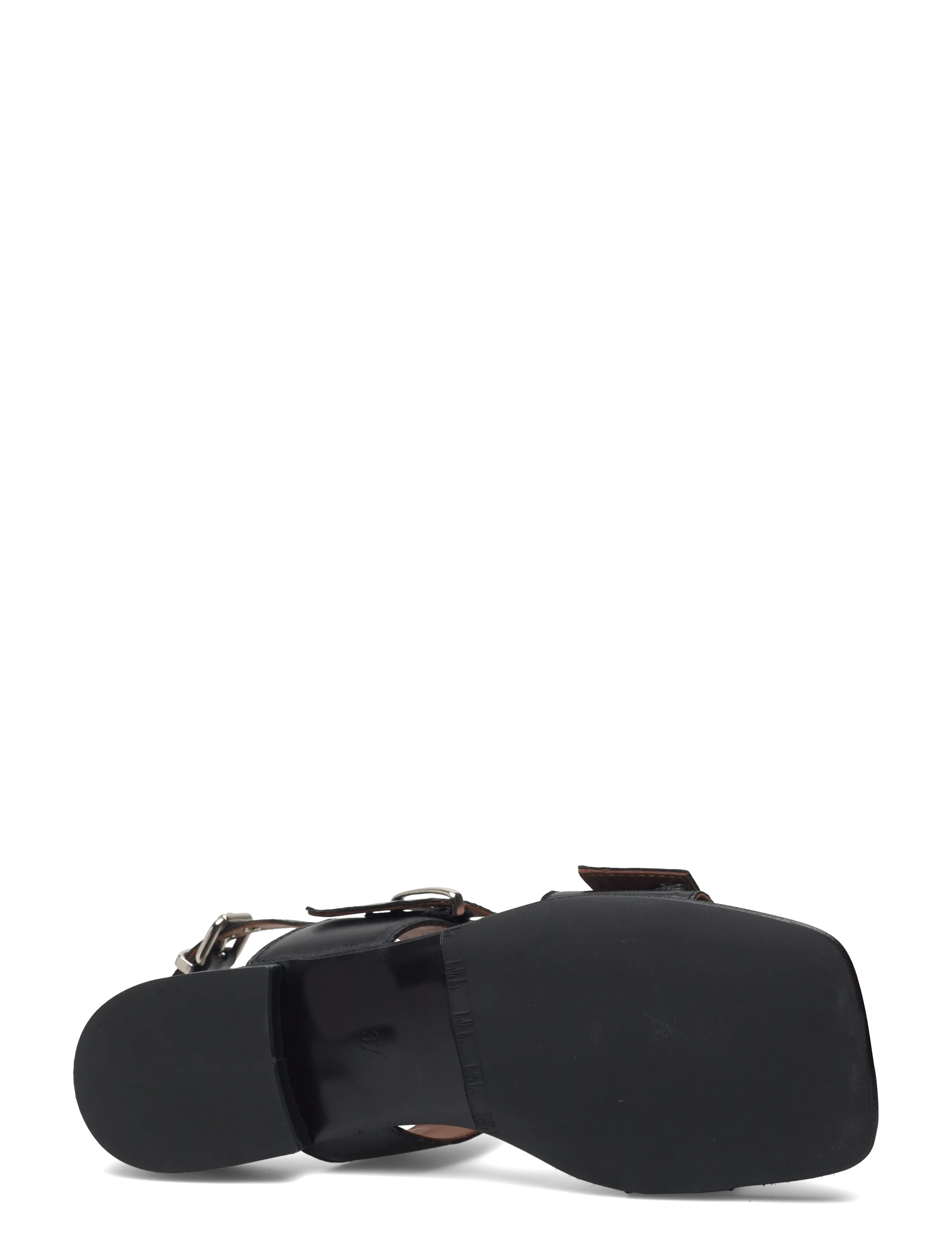 Billi Bi - Sandals - platta sandaler - black nappa - 4