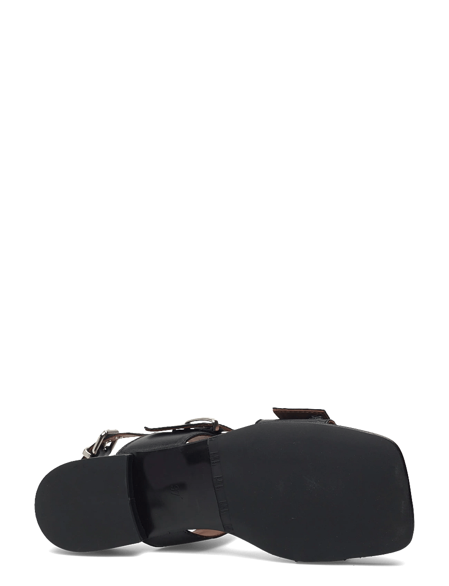 Billi Bi - Sandals - madalad sandaalid - black nappa - 4