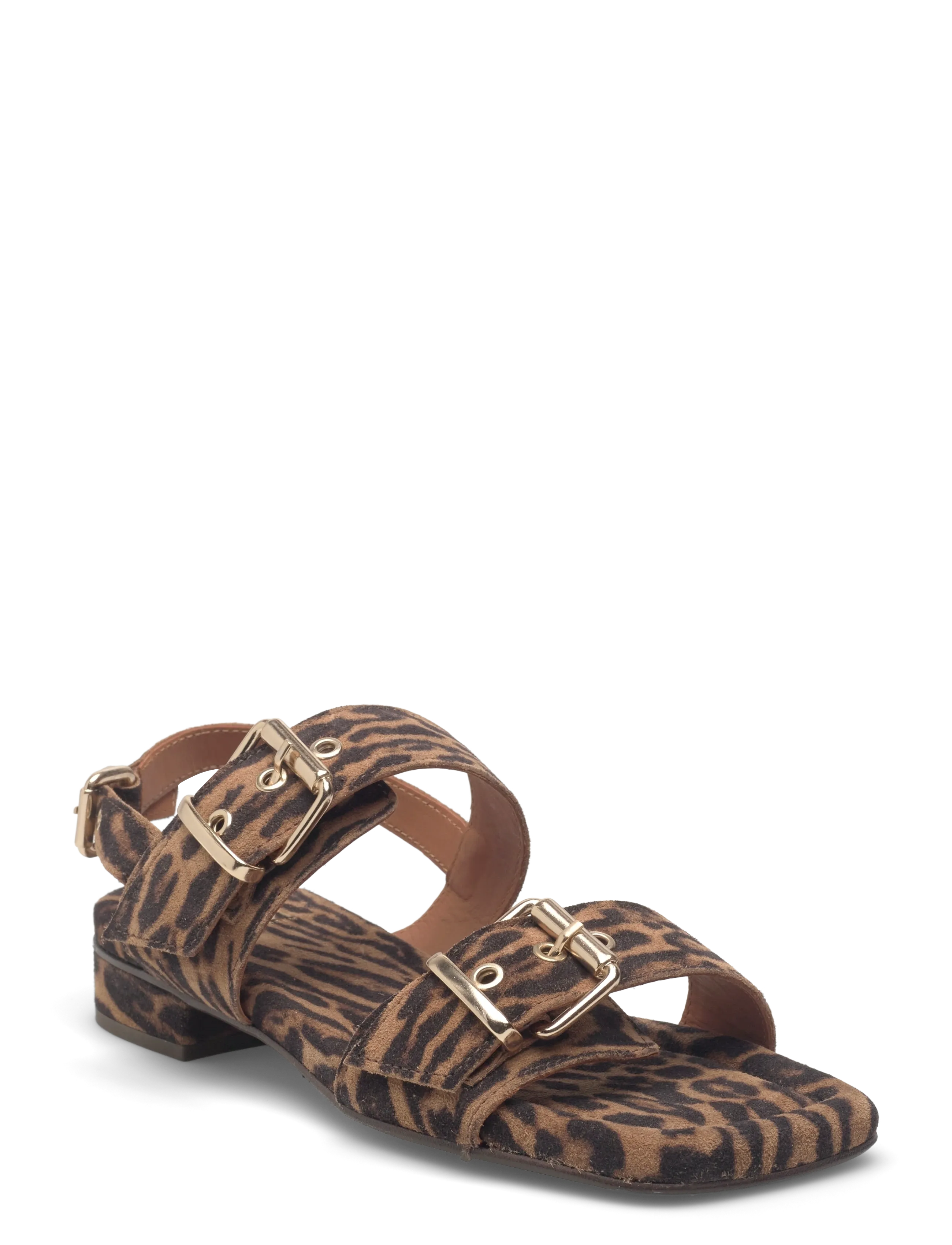 Billi Bi Sandals - Jalanõud - LEOPARDO CUOIO SUEDE / multi