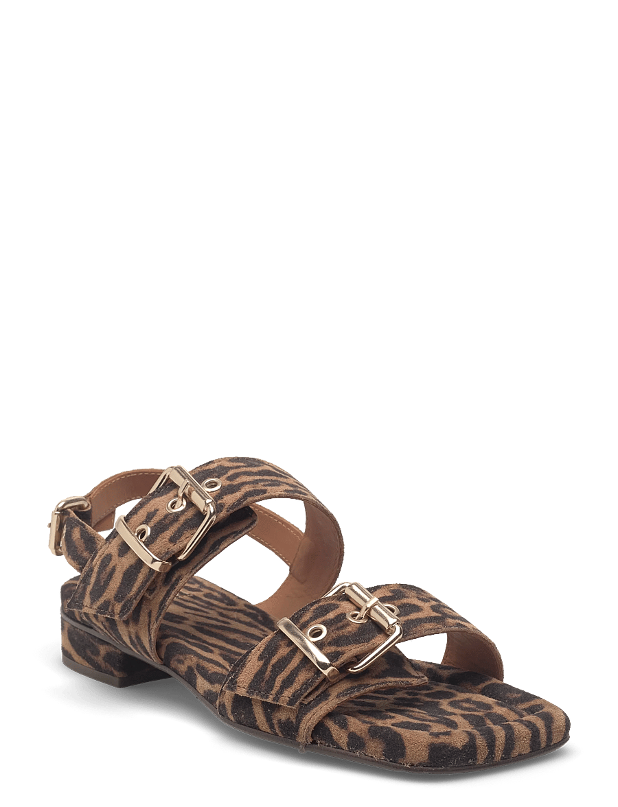 Billi Bi - Sandals - flade sandaler - leopardo cuoio suede - 0