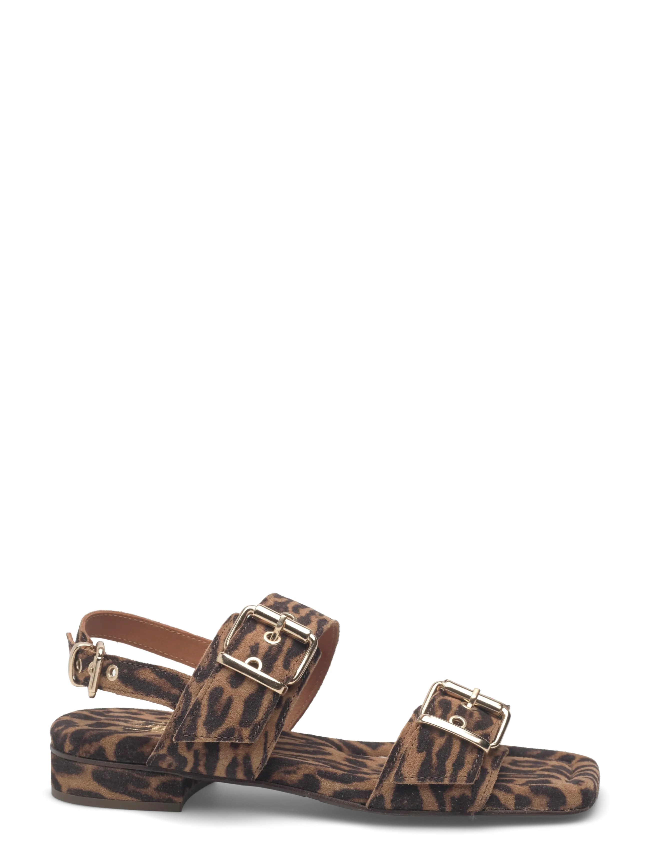 Billi Bi - Sandals - flade sandaler - leopardo cuoio suede - 1