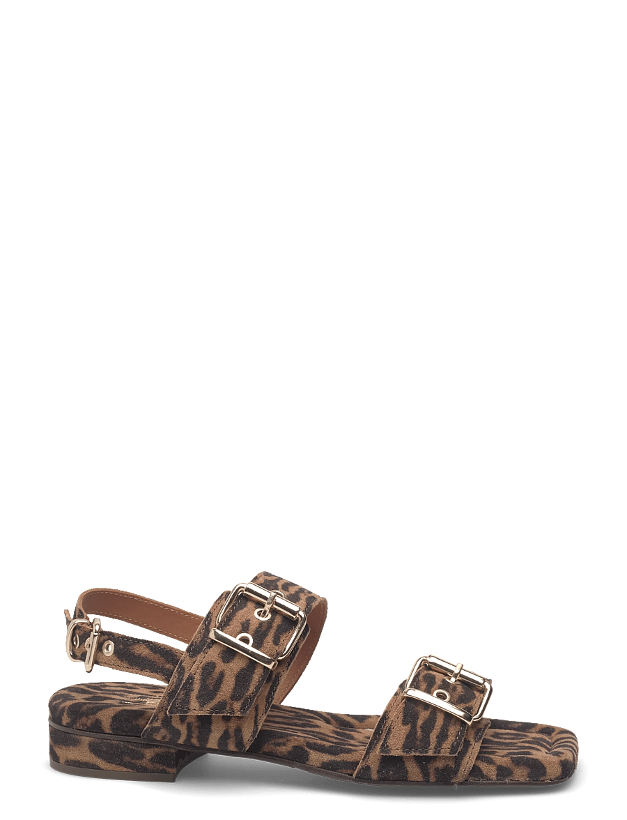 Billi Bi - Sandals - flade sandaler - leopardo cuoio suede - 1