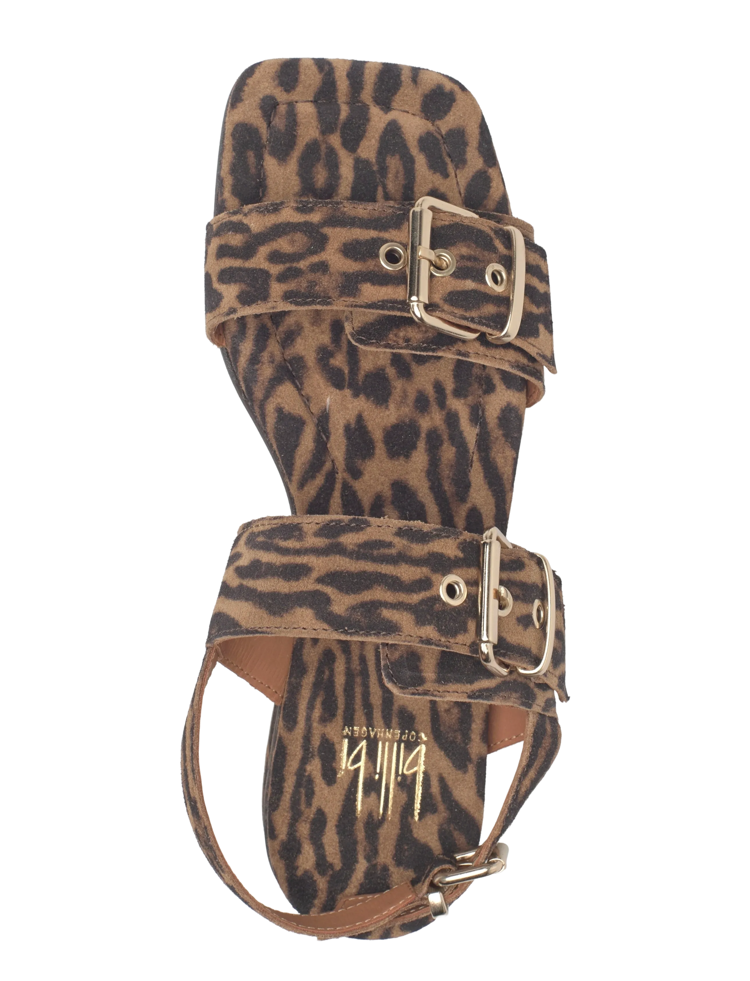 Billi Bi - Sandals - flade sandaler - leopardo cuoio suede - 3