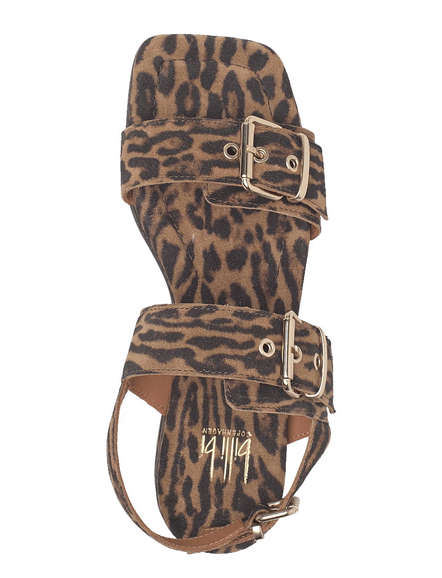 Billi Bi - Sandals - flade sandaler - leopardo cuoio suede - 3