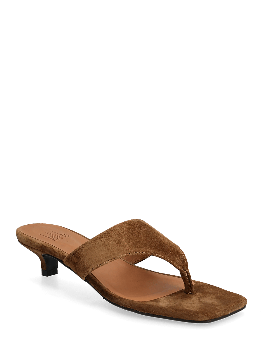 Billi Bi - Mule - mules med klack - tabac babysilk suede - 0