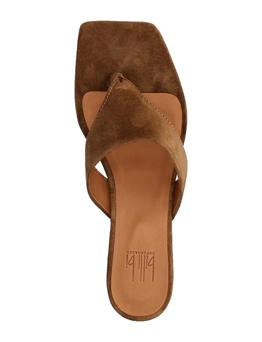 Billi Bi - Mule - mules med klack - tabac babysilk suede - 3