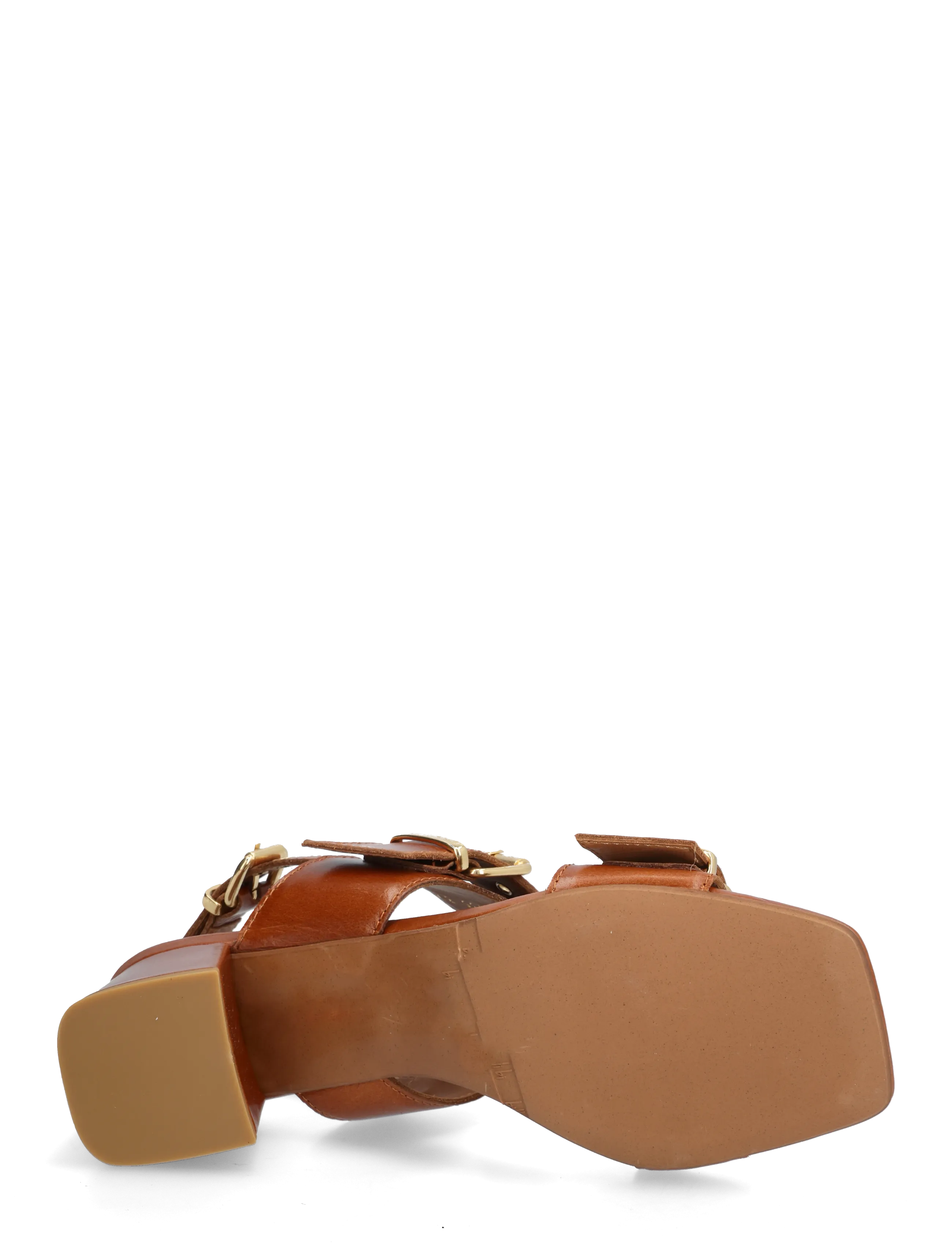 Billi Bi - Sandals - kontsaga sandaalid - cognac calf - 4