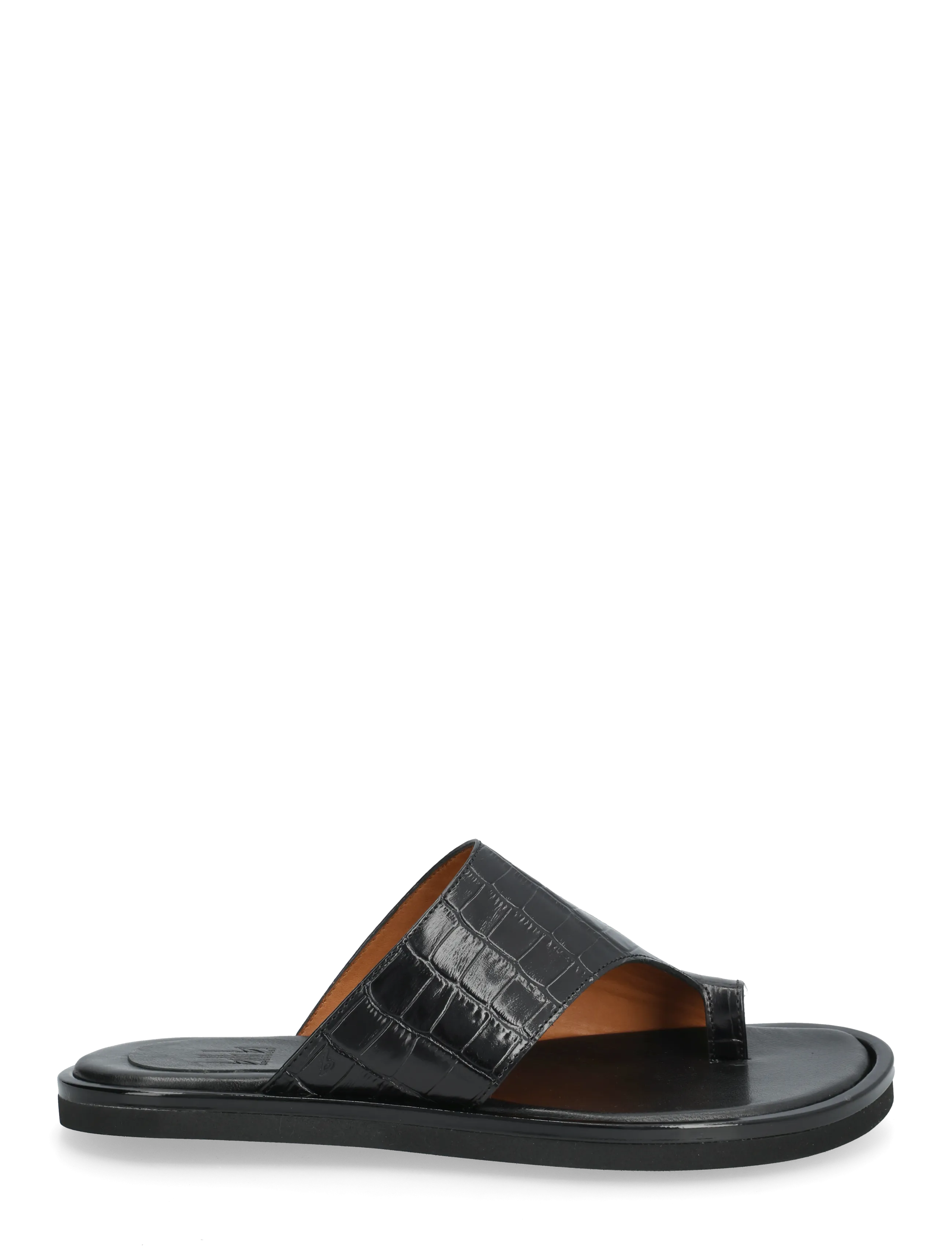 Billi Bi - Sandals - madalad sandaalid - black monterrey croco - 1
