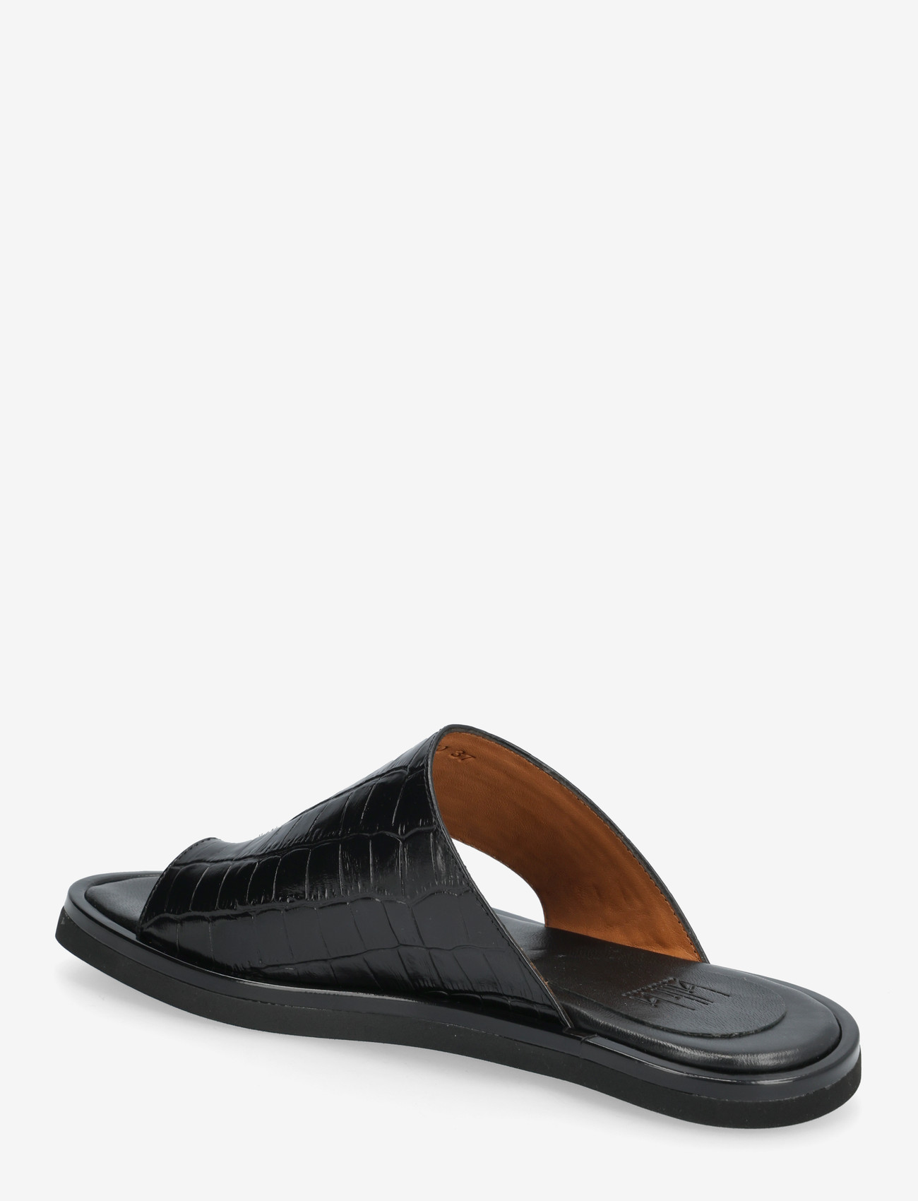 Billi Bi - Sandals - flade sandaler - black monterrey croco - 2