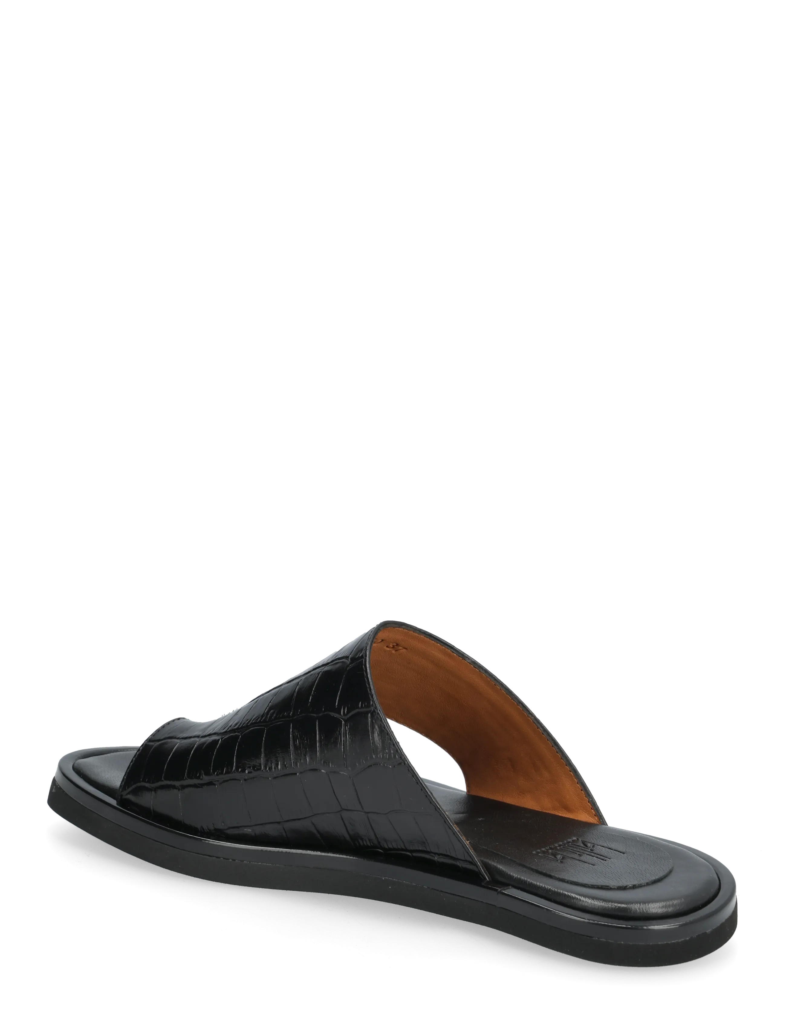Billi Bi - Sandals - platta sandaler - black monterrey croco - 2