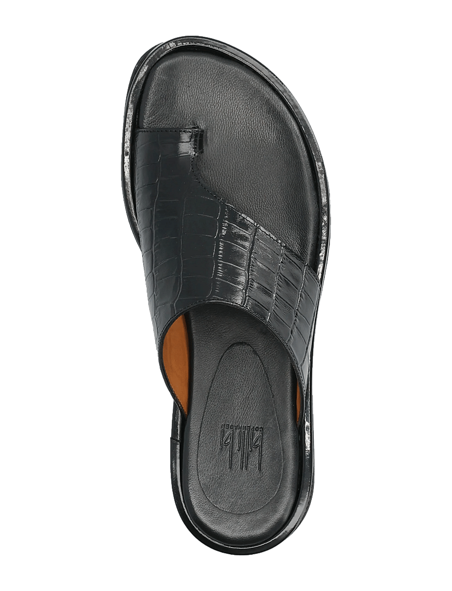 Billi Bi - Sandals - madalad sandaalid - black monterrey croco - 3